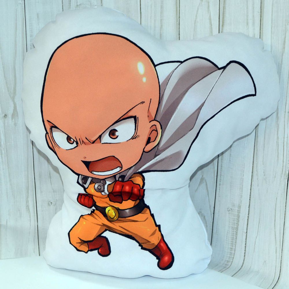 Подушка &quot;One Punch Man / Ван Панч Мен / Ванпанчмен&quot;