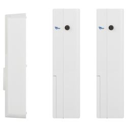 Звонок дверной ЭРА C27-2 беспроводной два динамика белый 6 мелодий | Электрозвонки беспроводные