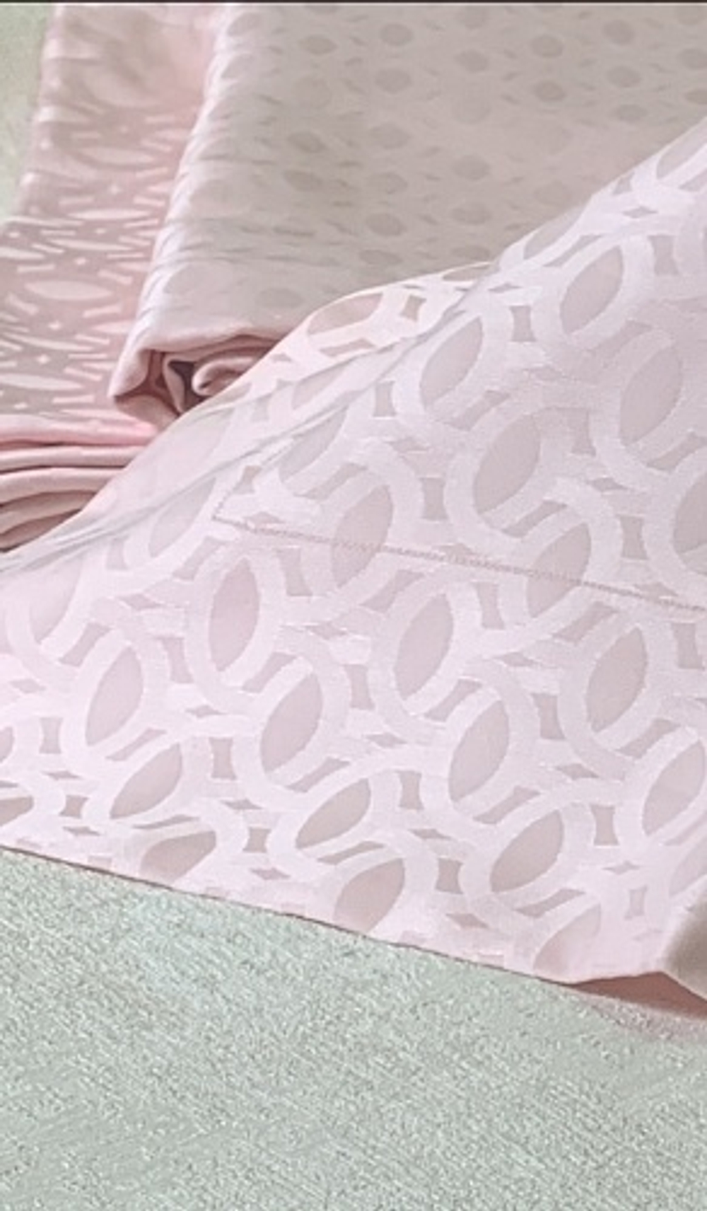 Постельное белье 2 спальное евро Palombella Luna розовое