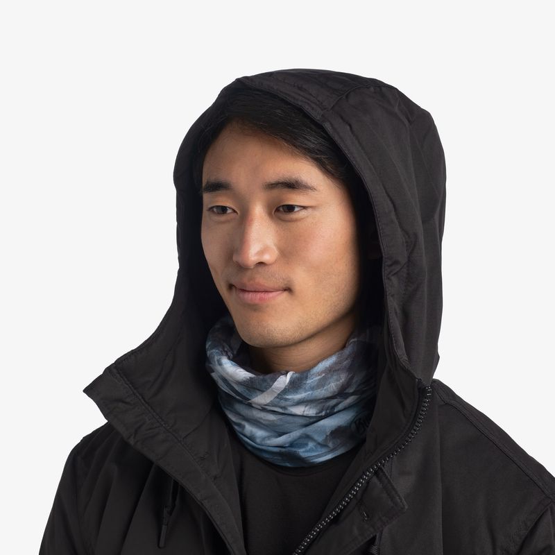 Шарф-труба с флисом двухсторонний Buff Polar Reversible Wayly Steel Blue Фото 4