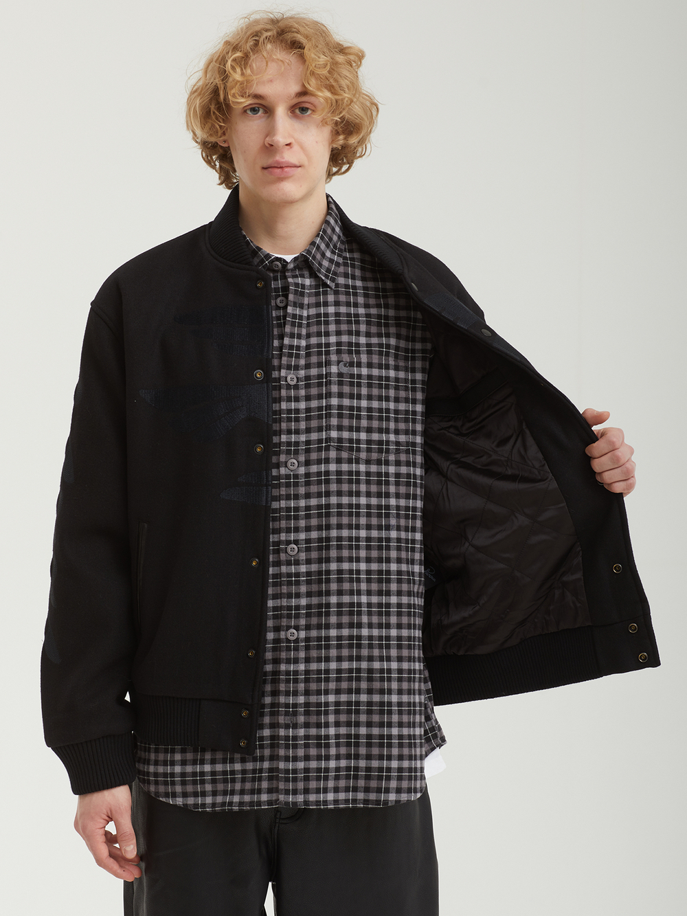 Мужской Бомбер Not Movie Quality Varsity