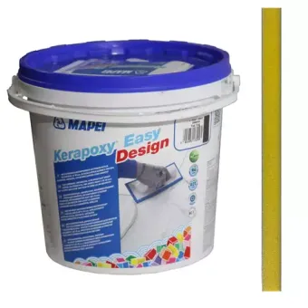 Mapei Kerapoxy Easy Design № 0150 эпоксидный шовный заполнитель Желтый 3кг