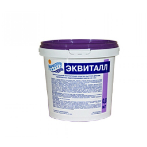 ЭКВИТАЛЛ быстрый коагулянт (порошок) ведро 0,8 кг /(1уп=12шт)