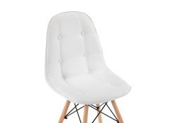 Деревянный стул Kvadro white