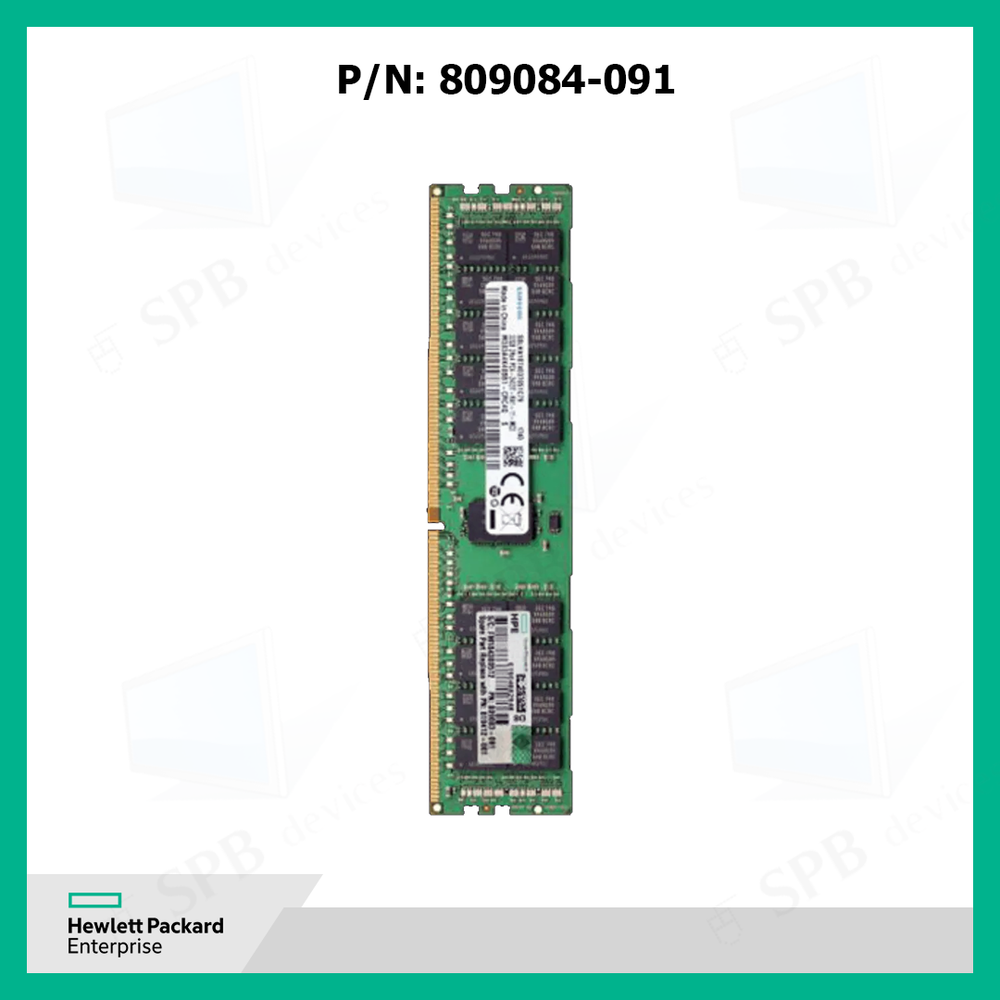Модуль памяти HP 32GB (1 x 32GB) Dual Rank x4 DDR4-2400 809084-091 805353-B21 LR 819414-001