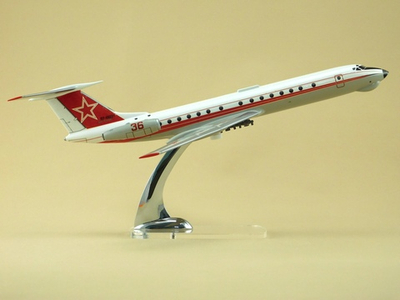 Модель самолета Ту-134Ш (М1:100, ВВС России, RF-66031, 36)