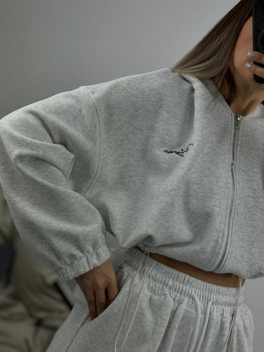 Костюм женский арт. 862 цвет "меланж"