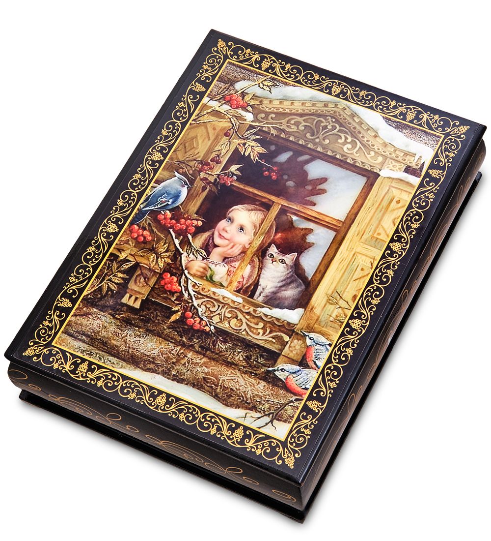 Народные промыслы ШК-11/ 9-L Шкатулка в технике декупаж (16х22х5)