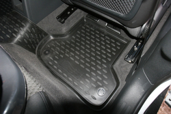 Коврики Standard, в салон AUDI A-3 3D 2007-2012, 4 шт. (полиуретан, чёрные) Element.NLC.04.10.210
