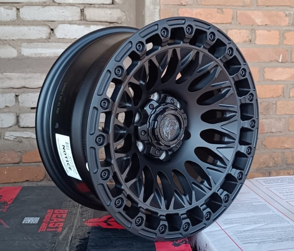 Диск колёсный A721 R17 8,5 ET0 Matte Black AGILITY FORCE