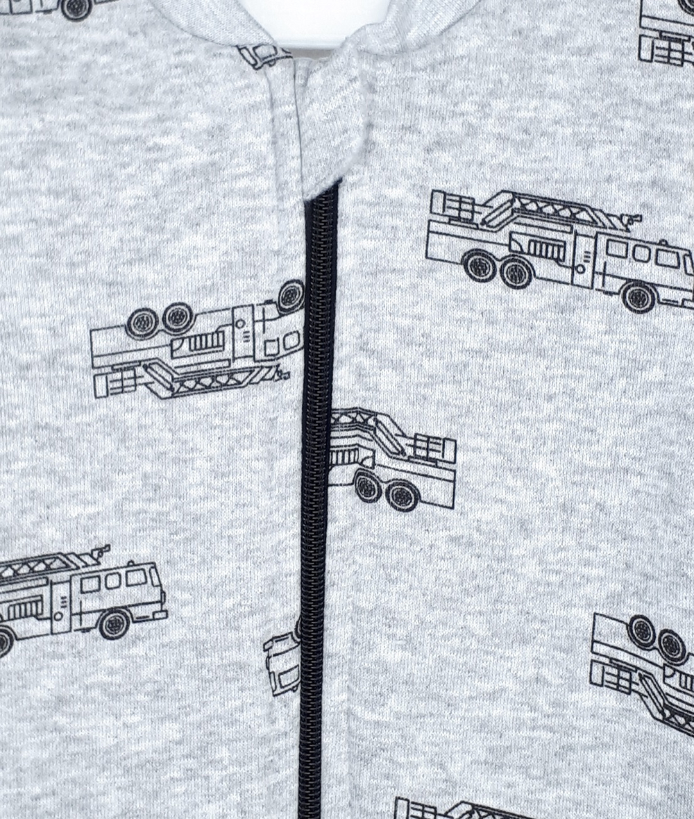 Комбинезон Пожарная машина 1 (серый)