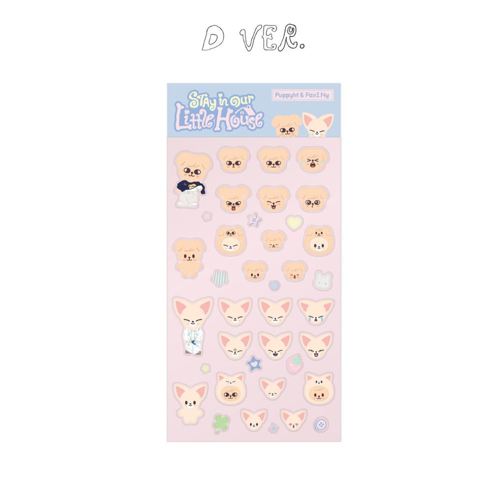 3D-стикеры SKZOO Stray Kids - STAY in Our Little House