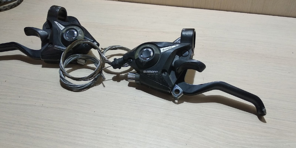 Манетки Shimano ST-EF51-L 3х7 ск
