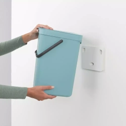 Brabantia - Контейнер для мусора Sort &amp; Go 12л мятный / артикул   109744  / GTIN 8710755109744