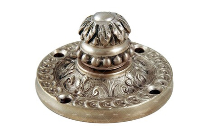 Завертка латунь дверная Готика