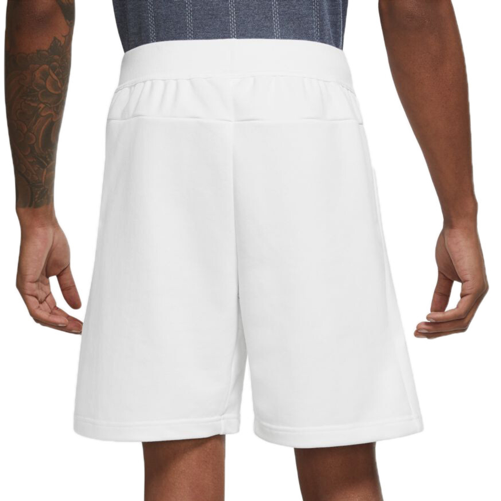 Мужские теннисные шорты Nike Court Fleece Tennis Shorts M - белый