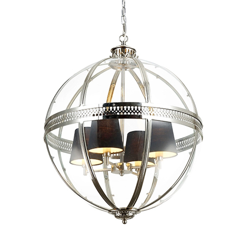 Люстра Residential 4L nickel