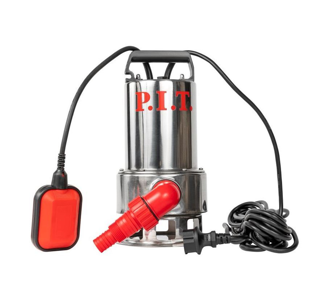 Насос дренажный PSW900-W2 (900Вт, гряз. вода, напор 9м, нерж. корпус, производ 250л/мин)