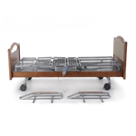 Кровать электрическая MED-MOS DB-2B с поворотным креслом в правую сторону (коричневый)