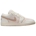 Jordan Air Jordan 1 Cushioning Low top Vintage Basketball Shoes Women's Beige