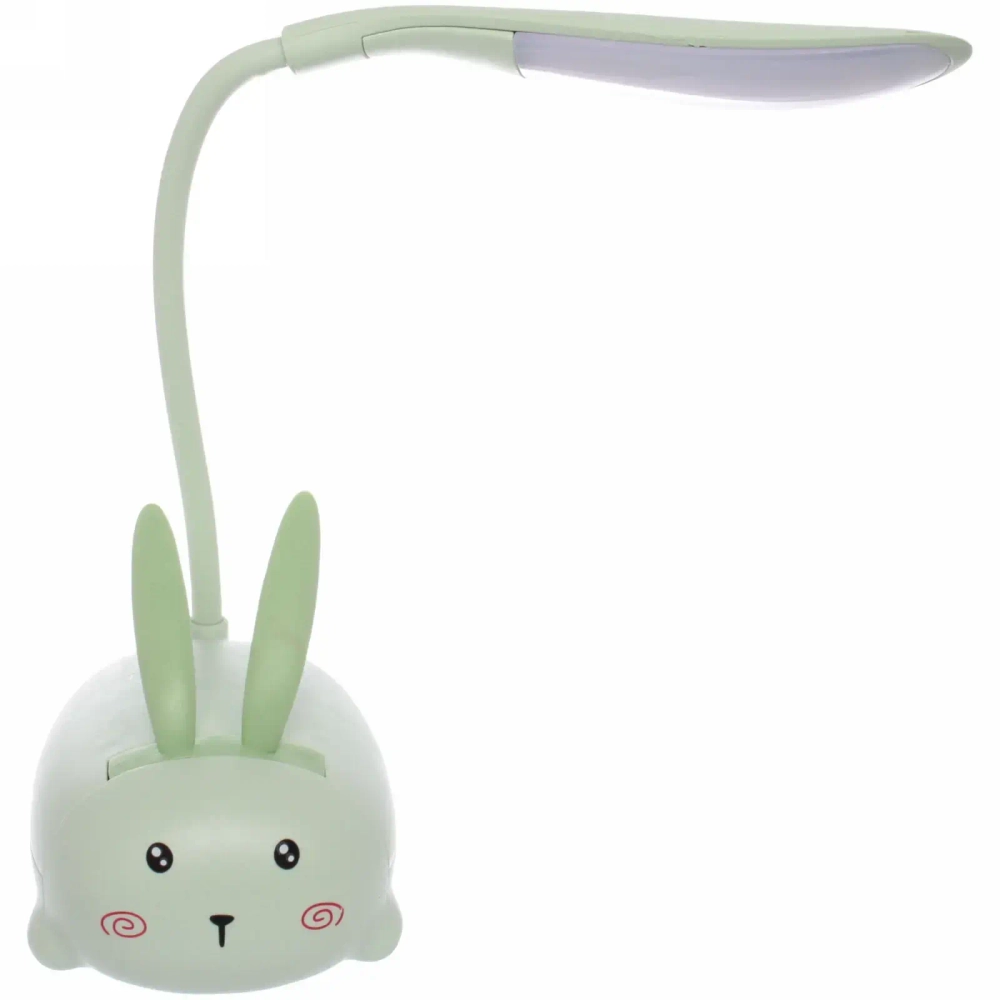 Настольная лампа «Marmalade-Зайчик» LED 9,2*6,8*28,5см USB 3.w 5v, Зеленый