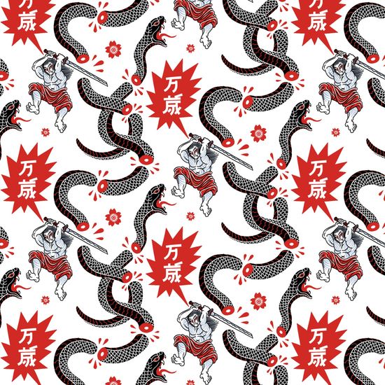 Кошелёк HOOK "Самурай" белый