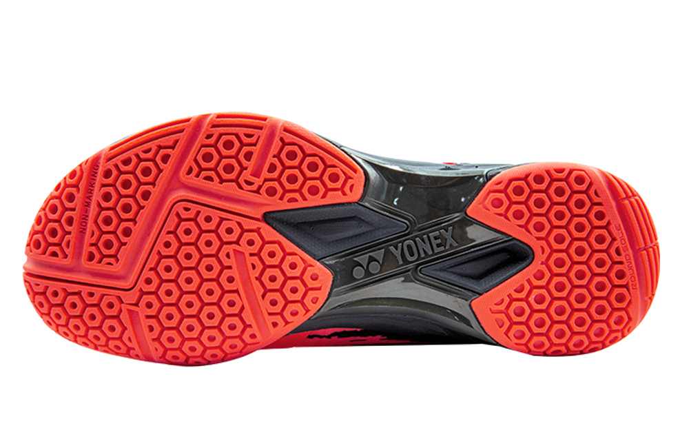 YONEX Power Cushion Low top Badminton Shoes Unisex Bright Red