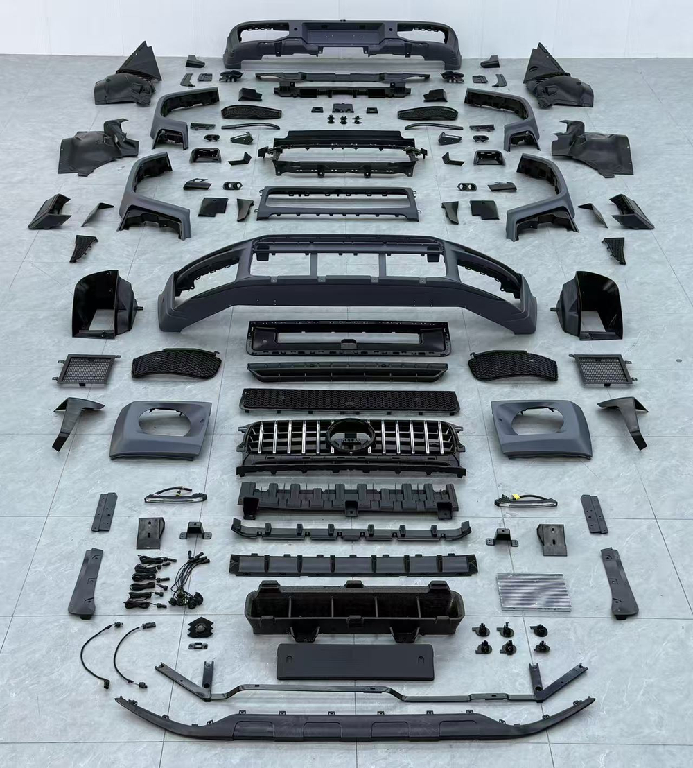 Пластиковый широкий обвес для Mercedes-Benz G-class W465 G63 G350 G580 G550 G500 2025 Гелик Гелентваген