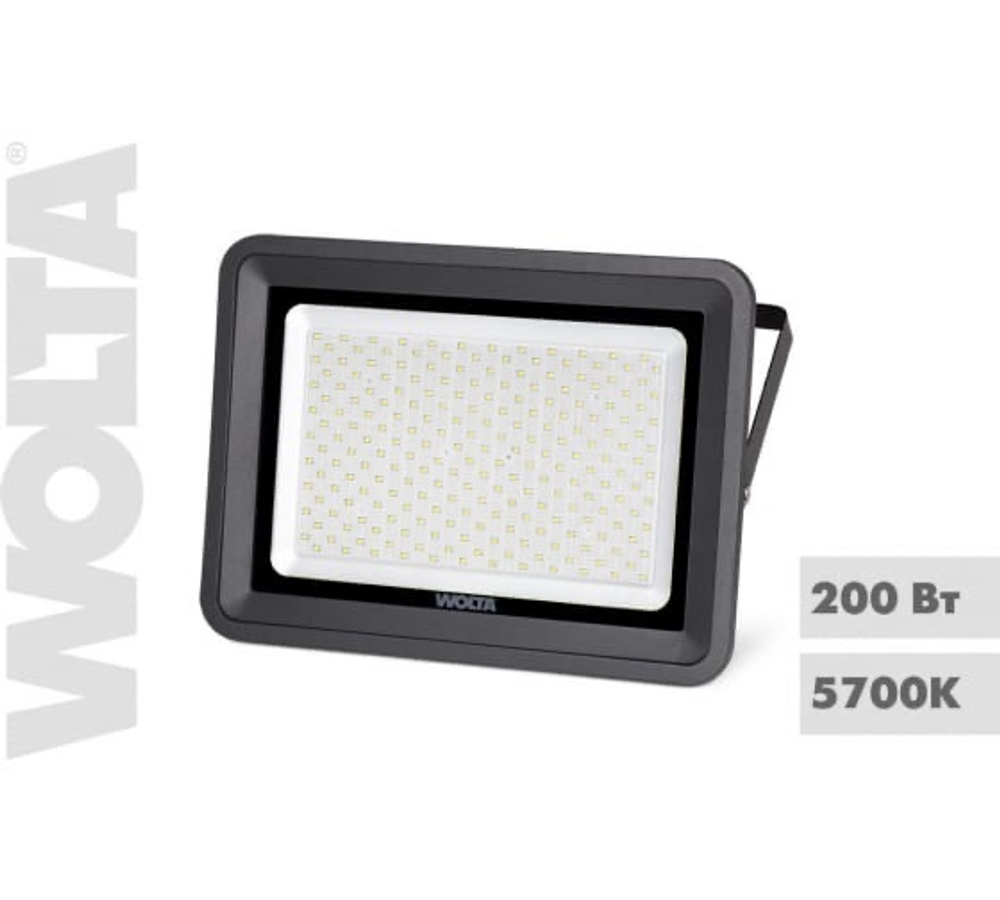 Прожектор LED 200Вт 5700K 18000лм IP65 WOLTA WFL-200W/06