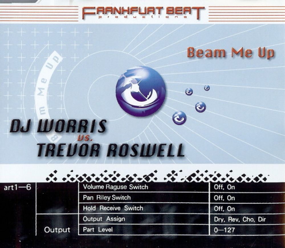 CD: DJ Worris vs. Trevor Roswell — «Beam Me Up» (1999)