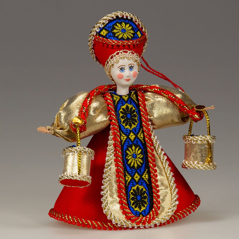 Малая подвесная кукла с коромыслом