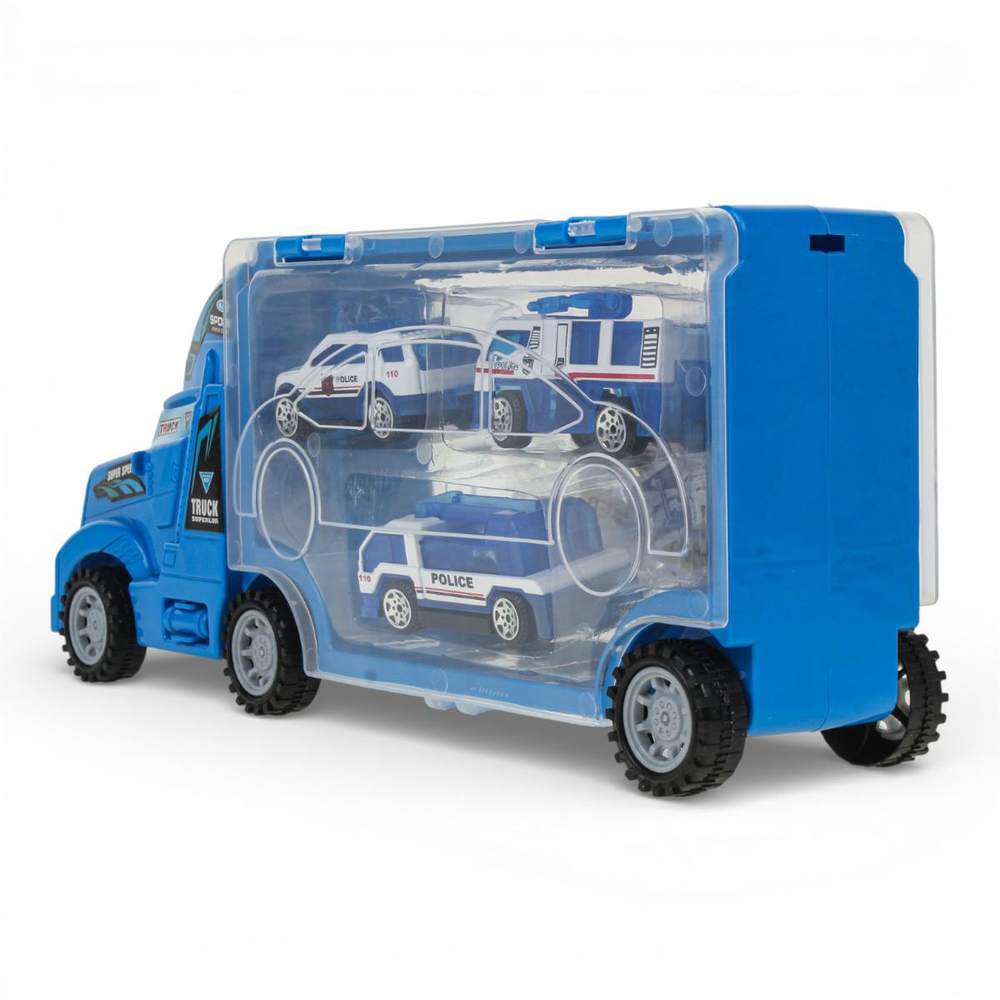 Набор машин 4шт, коробка CY-350