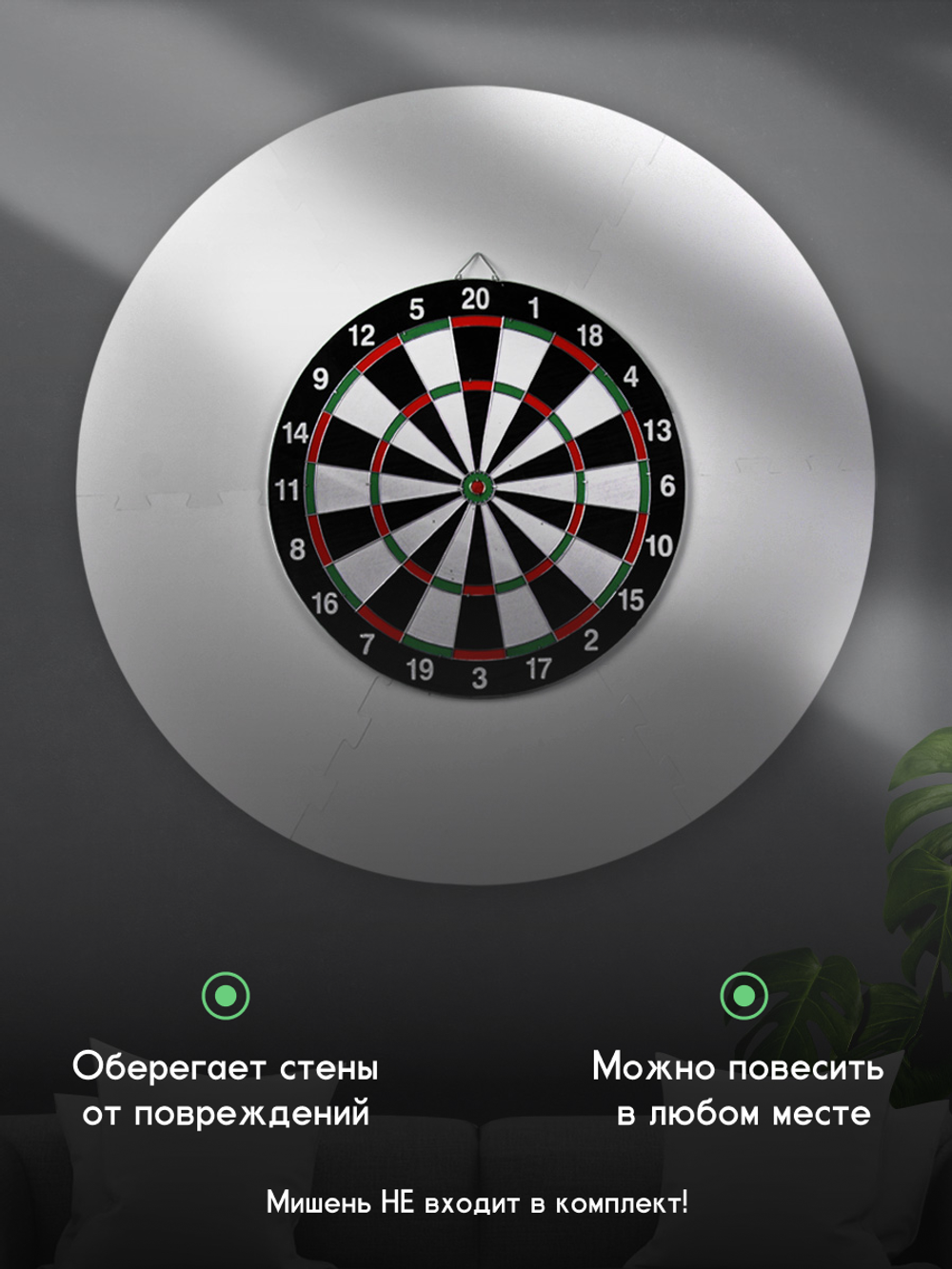 Защитное поле для Дартса 80 см