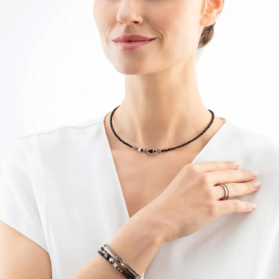 Колье Coeur de Lion Black 4464/10-1300