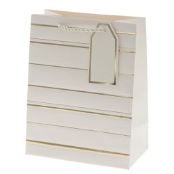 GAEM Пакет подарочный S (бумага 210г/м2, блок 12шт), L18 W10 H23 см, 10в.