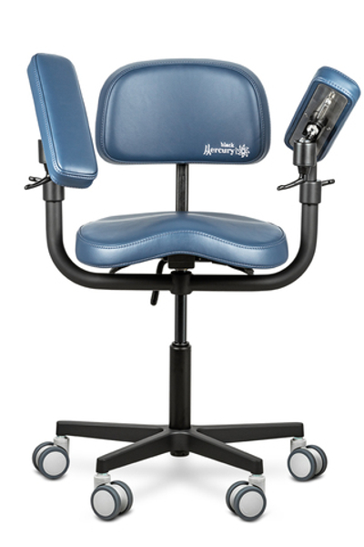 Стул микроскописта Mercury ELITE COMFORT Black