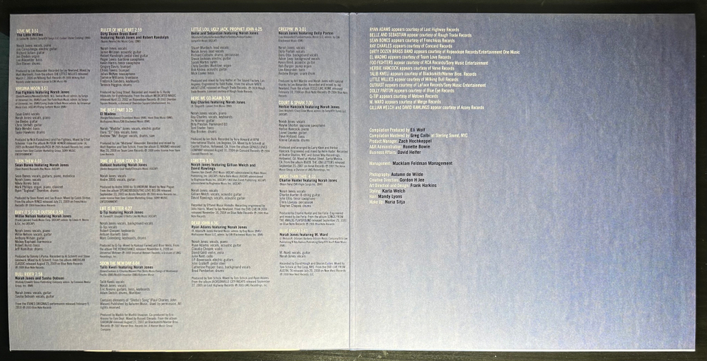 Norah Jones ‎– ...Featuring 2LP (Европа 2010г.)