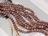 Нить бусин из родонита 8,5мм