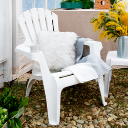 Кресло Майами с подстаканниками. Цвет: Белый.