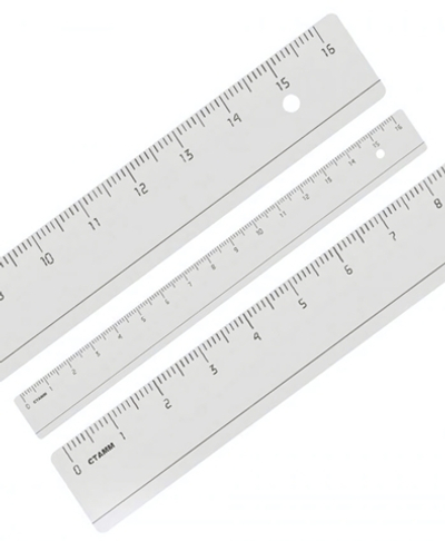 Линейка 16см прозрач. (Стамм )