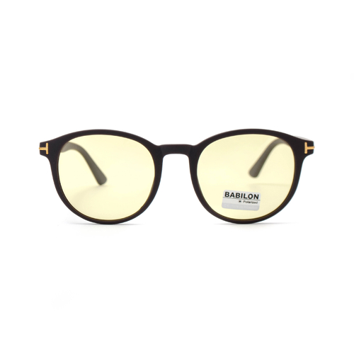 Очки АНТИФАРЫ BABILON 0840 С8 панто коричневые матовые