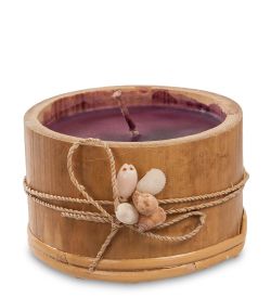 Decor and Gift 36-007 Свеча в бамбуке (о.Бали) ср.