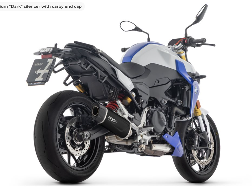 Arrow Глушитель Indy Race EVO алюминиевый "Dark" BMW F 900 R / XR 77502AKN