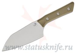 Нож Microtech Kitchen Santoku G-10 3200-10OD Greenфотография - 1