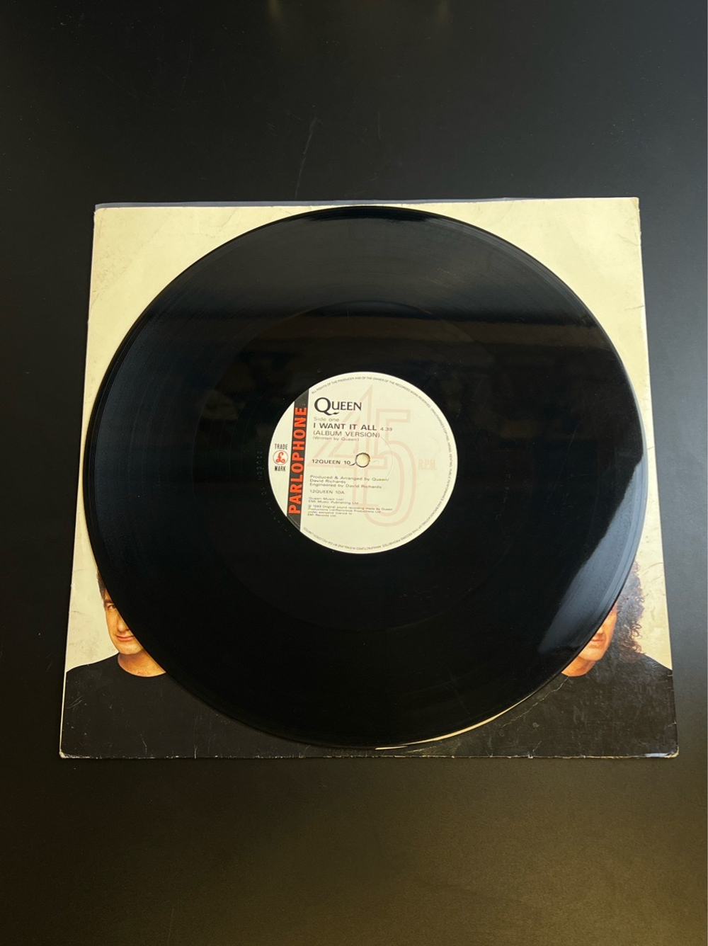 LP Queen – I Want It All. Виниловая пластинка 12 дюймов. England 1989 год