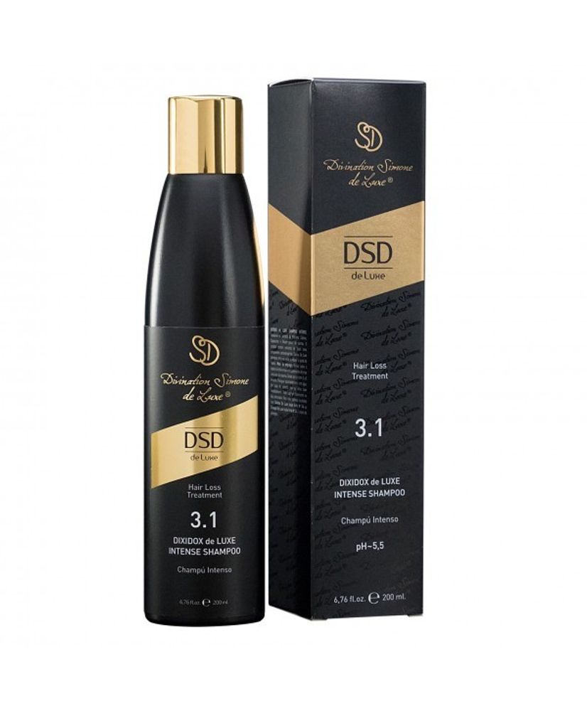 Шампунь интенсивный DSD De Luxe 3.1 Intense shampoo 200мл