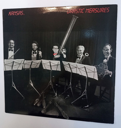 Винтажная виниловая пластинка LP Kansas Drastic Measures (USA 1983)