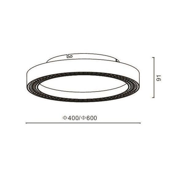 Потолочный светодиодный светильник Romatti Cullinan Piastra PT11118W