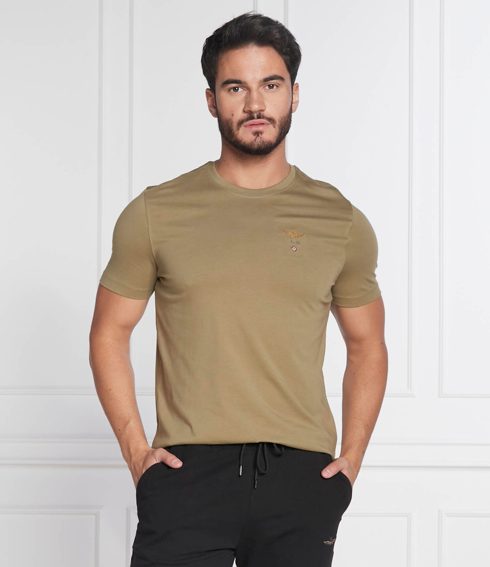 футболка Aeronautica Militare - оливковый (TS1580J372)