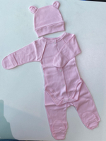 Комплект из 3-х предметов "Софа" (Боди, ползунки, шапочка) (Цвет: Фиолетовый, Размер: 62)